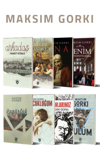Maksim Gorki Kitaplığı - 8 Kitap - 1