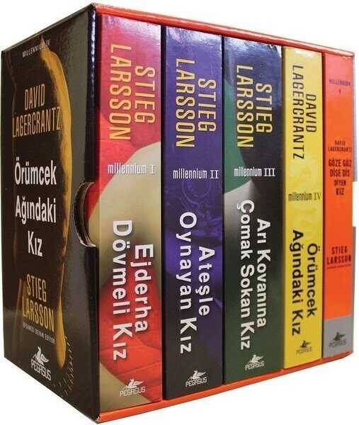 Millennium Serisi-Kutulu Özel Set 5 Kitap - 2