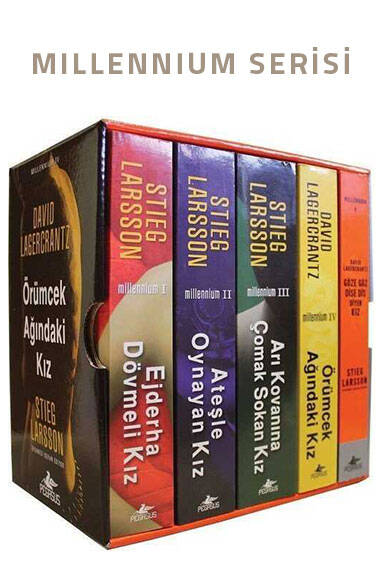 Millennium Serisi-Kutulu Özel Set 5 Kitap - 1
