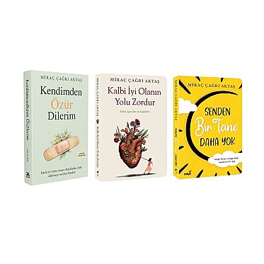 Miraç Çağrı Aktaş Seti- 3 Kitap - Miraç Çağrı Aktaş