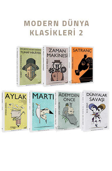 Modern Dünya Klasikleri 2 - 7 Kitap Takım - 1