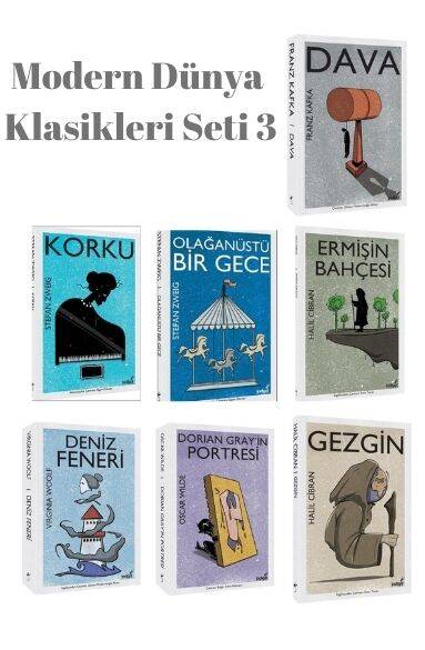 Modern Dünya Klasikleri Seti 3 - 7 Kitap Takım - 1