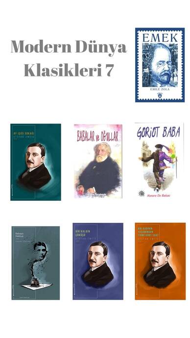 Modern Dünya Klasikleri Seti 7 - 7 Kitap Takım - 1