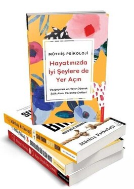 Müthiş Psikoloji 3 Kitap Set Defter Hediyeli