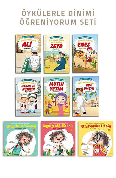Öykülerle Dinimi Öğreniyorum Seti - 9 Kitap Kutulu - 1