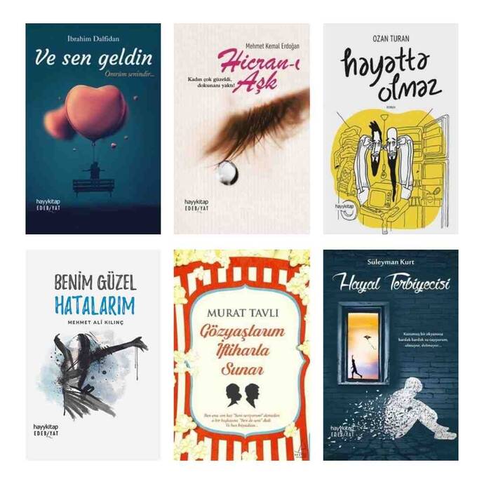 Popüler Edebiyat Seti 3 - 6 Kitap - 1