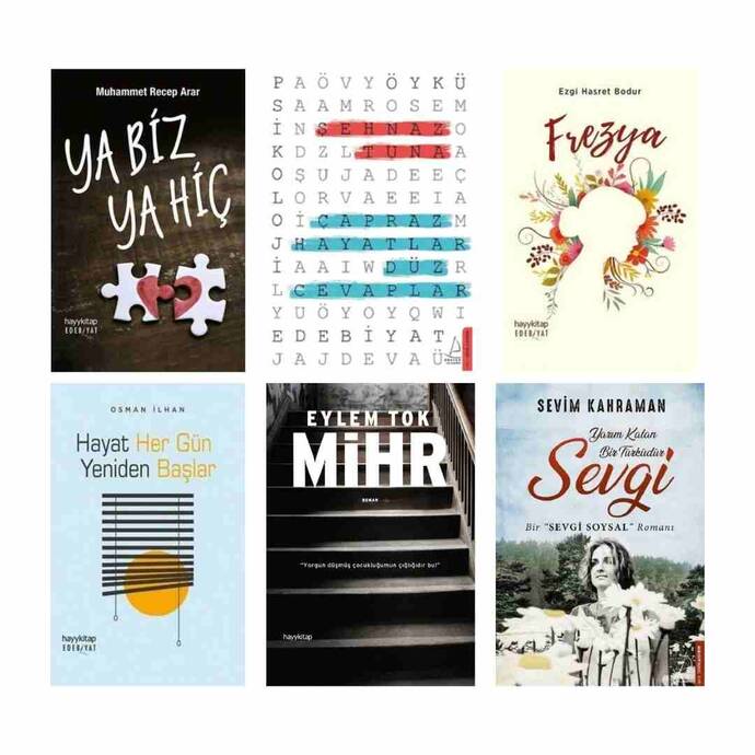 Popüler Edebiyat Seti 4 - 6 Kitap - 1