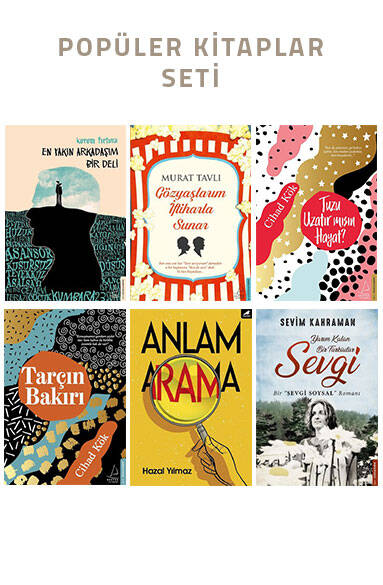 Popüler Kitaplar Seti - 6 Kitap - 1