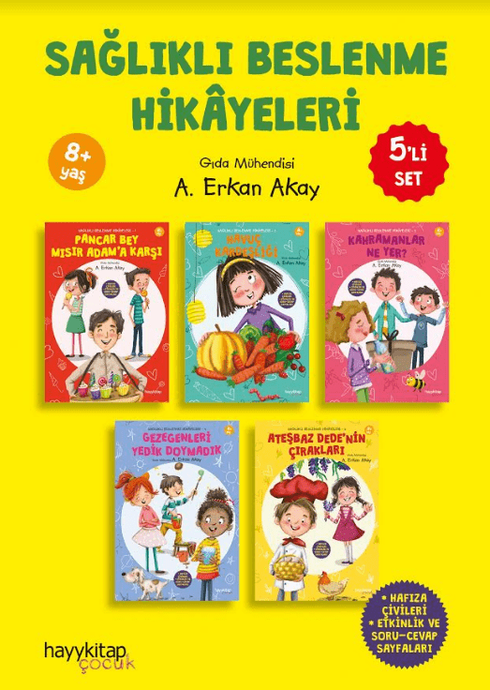 Sağlıklı Beslenme Hikayeleri - 5’li Set - 1