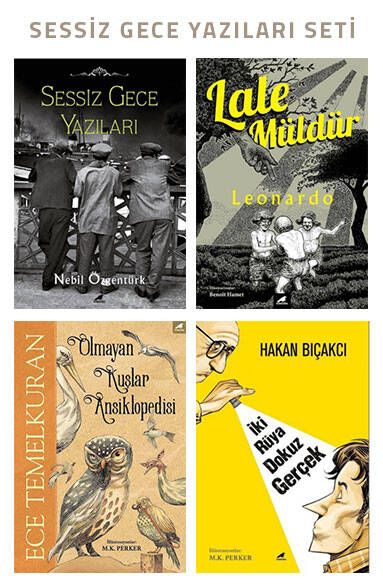 Sessiz Gece Yazıları Seti - 4 Kitap - 1