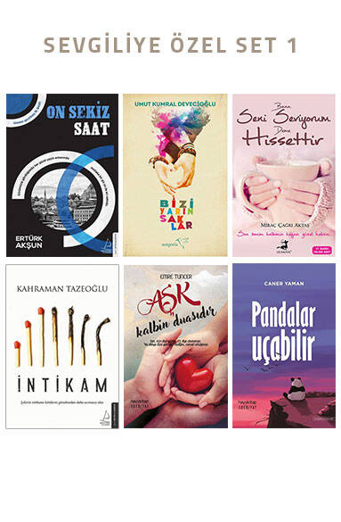 Sevgiliye Özel Set 1 - 6 Kitap - 1