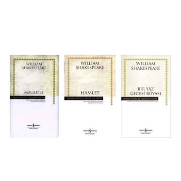 Shakespeare Seti / Hamlet - Macbeth - Bir Yaz Gecesi Rüyası - William Shakespeare