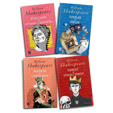 Shakespeare Seti - 4 Kitap Takım - Thumbnail