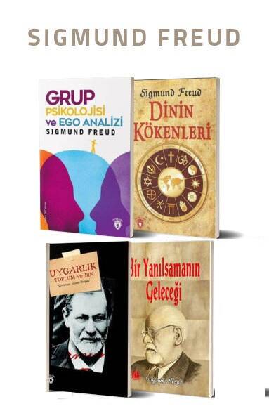 Sigmund Freud Kitaplığı - 4 Kitap - 1