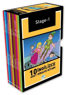 Stage 1 İngilizce Hikayeler Seti - 10 Kitap