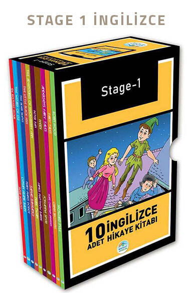 Stage 1 İngilizce Hikayeler Seti - 10 Kitap - 1