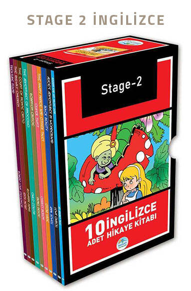 Stage 2 İngilizce Hikayeler Seti - 10 Kitap - 1