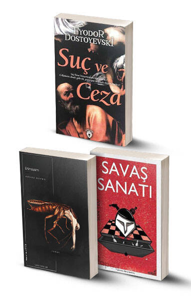 3 Kitap / Suç Ve Ceza - Dönüşüm - Savaş Sanatı - 1