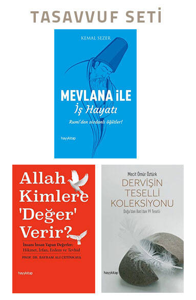 Tasavvuf Seti - 3 Kitap - 1