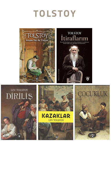Tolstoy Seti - 5 Kitap Takım - 1