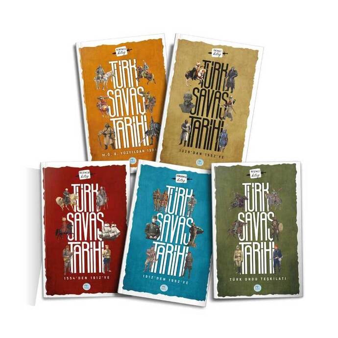 Türk Savaş Tarihi Seti 5 Kitap - 3