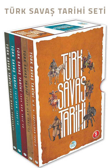 Türk Savaş Tarihi Seti 5 Kitap - 1