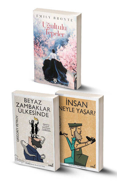 3 Kitap / Uğultulu Tepeler - İnsan Neyle Yaşar - Beyaz Zambaklar Ülkesinde - 1
