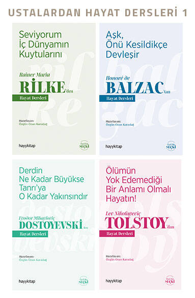 Ustalardan Hayat Dersleri Seti - 4 Kitap - 1