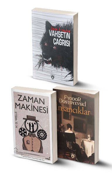 3 Kitap / Vahşetin Çağrısı - Zaman Makinesi - İnsancıklar - 1