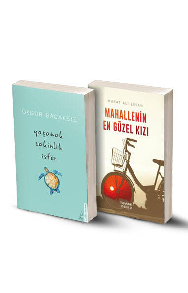 2 Kitap / Yaşamak Sakinlik İster - Mahallenin En Güzel Kızı - 1