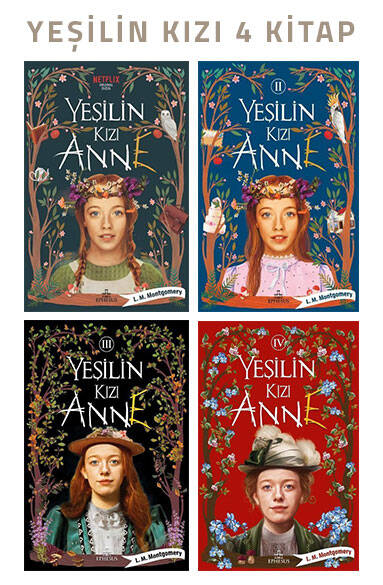 Yeşilin Kızı Anne Seti - 4 Kitap Takım - Çanta Hediyeli (Ciltsiz) - 1