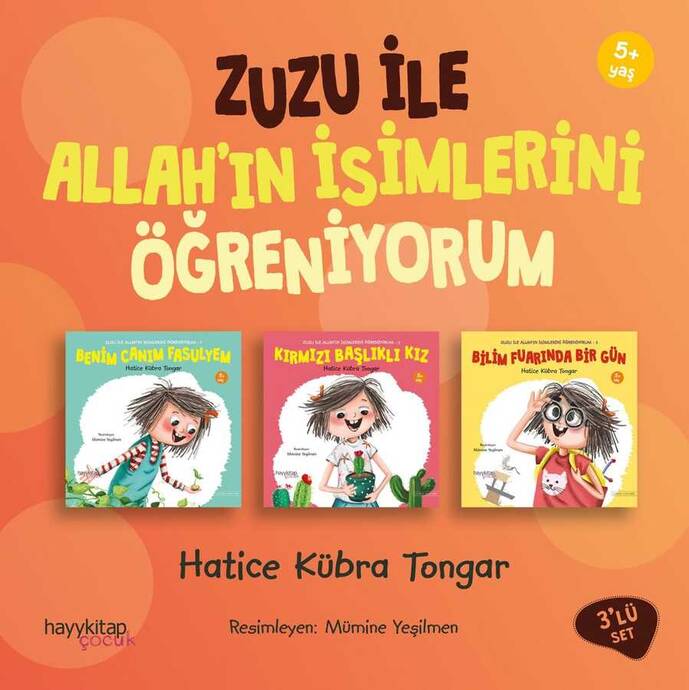 Zuzu İle Allah'ın Güzel İsimlerini Öğreniyorum 3'lü Set - 2